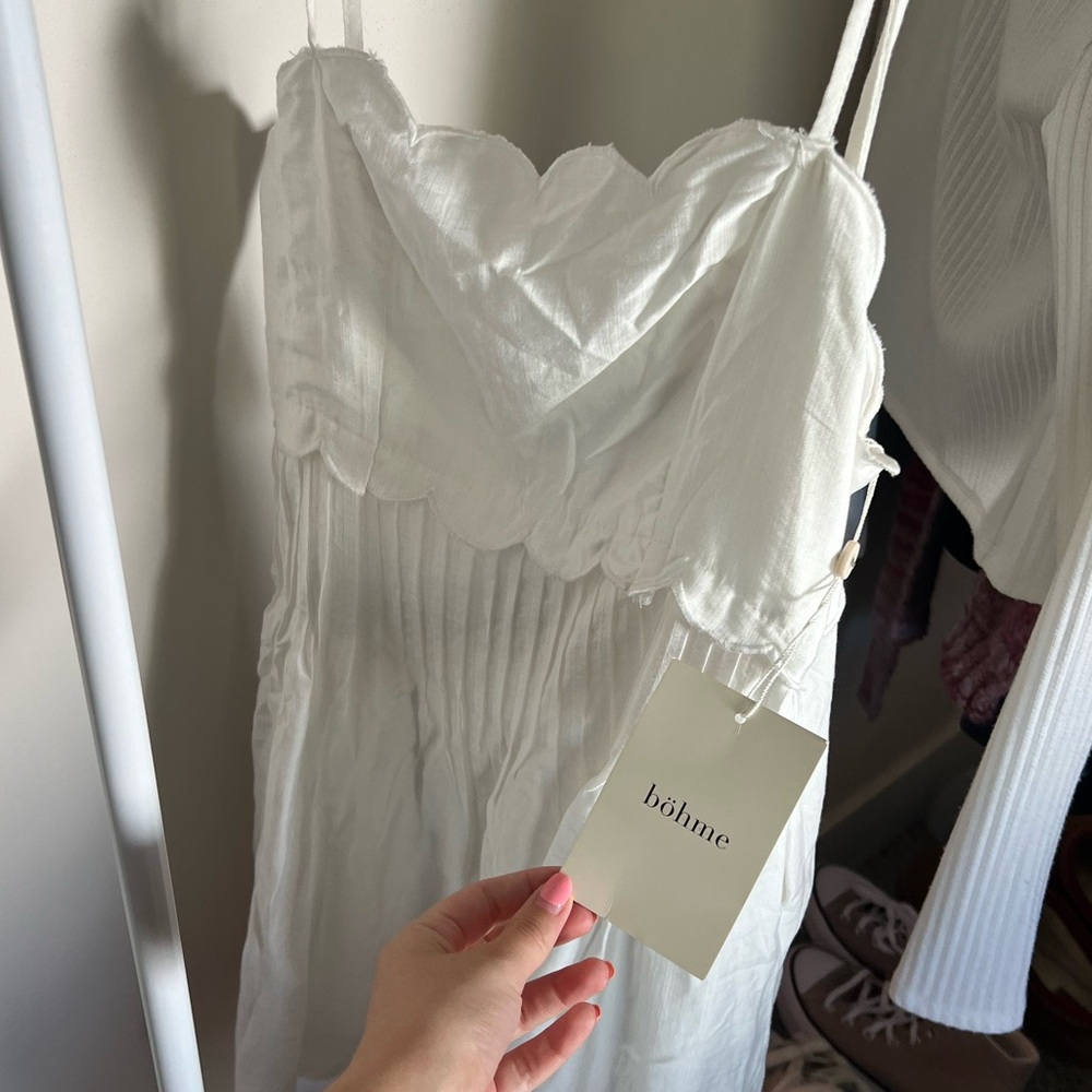 White dress brand new- Bhome!